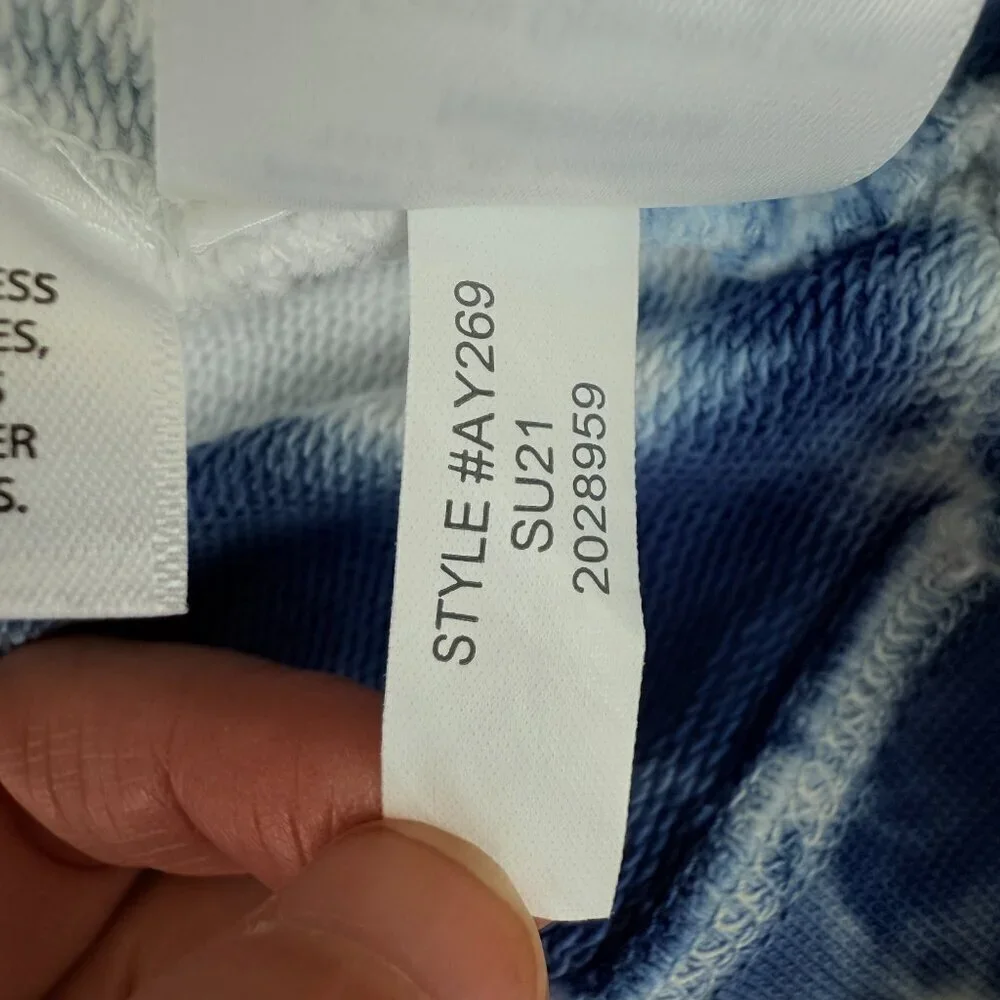 J.Crew Tie-Dye Long Sleeve Sweatshirt M | Relaxed Fit | Everyday Casual Style